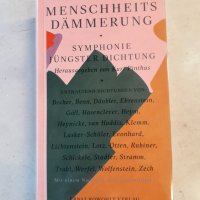 Menschheitsdämmerung  ~ Symphonie jüngster Dichtung Hrsg. Kurt Pinthus Rowohlt Verlag